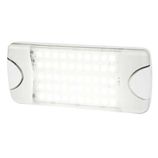 HELLA MARINE DURALED 50 LOW PROFILE INTERIOR/EXTERIOR LAMP - WIDE WHITE SPREADER BEAM