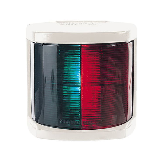 HELLA MARINE BI-COLOR NAVIGATION LIGHT - INCANDESCENT - 2NM - WHITE HOUSING - 12V