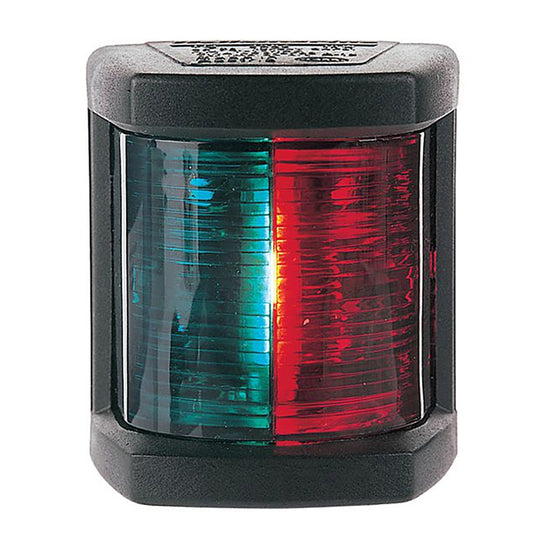 HELLA MARINE BI-COLOR NAVIGATION LAMP- INCANDESCENT - 1NM - BLACK HOUSING - 12V