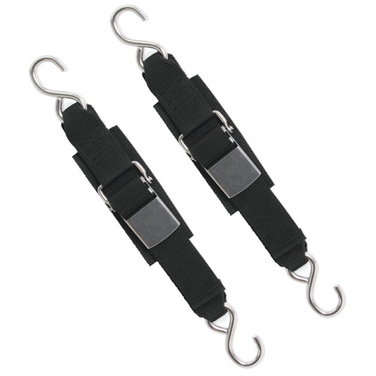 BOATBUCKLE STAINLESS STEEL KWIK-LOK TRANSOM TIE-DOWNS