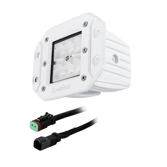 HEISE 6 LED MARINE CUBE LIGHT - FLUSH MOUNT - 3"