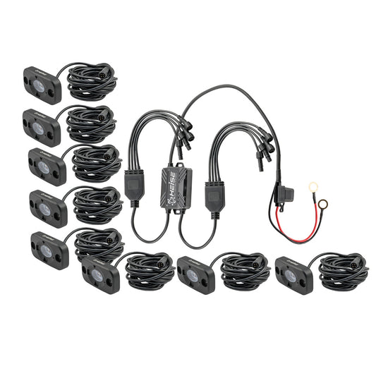 HEISE RGB ACCENT LIGHTING KIT - 8 PACK