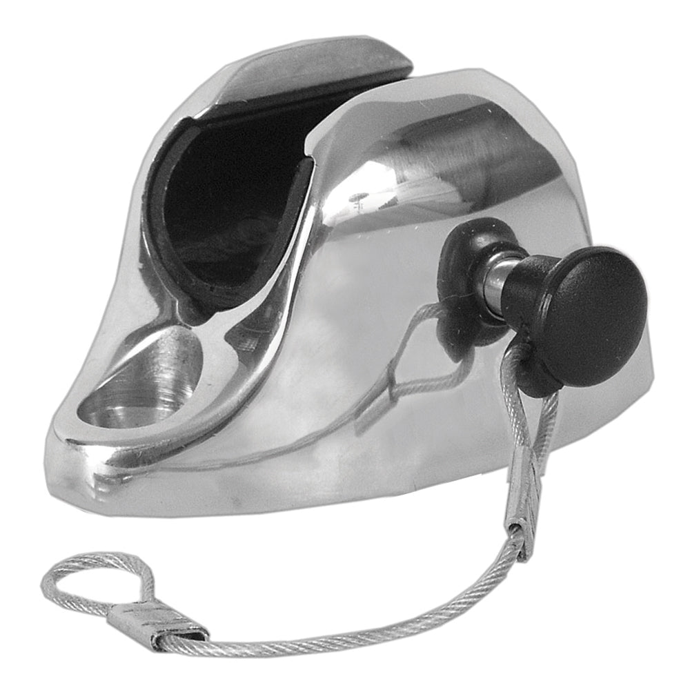 TACO FLAT DECK HINGE W/PIN &AMP; LANYARD - 7/8"-1-1/4"