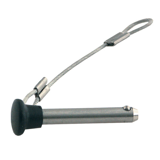 TACO STAINLESS STEEL PIN &AMP; LANYARD W/PLASTIC KNOB