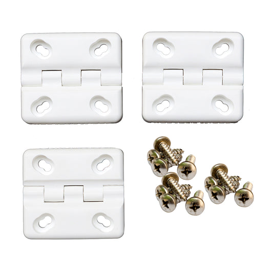 COOLER SHIELD REPLACEMENT HINGE F/COLEMAN&REG; &AMP; RUBBERMAID&REG; COOLERS - 3-PACK