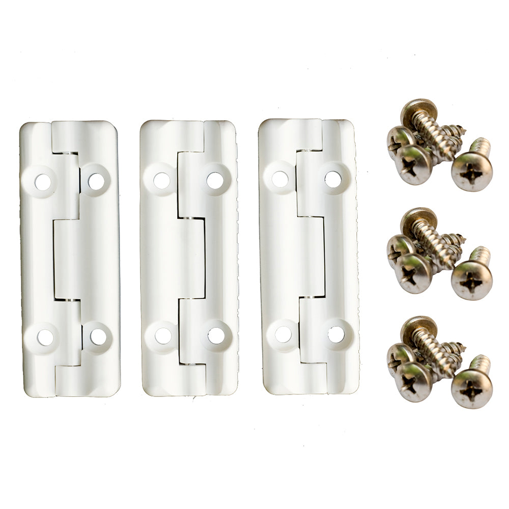 COOLER SHIELD REPLACEMENT HINGE FOR IGLOO COOLERS - 3 PACK