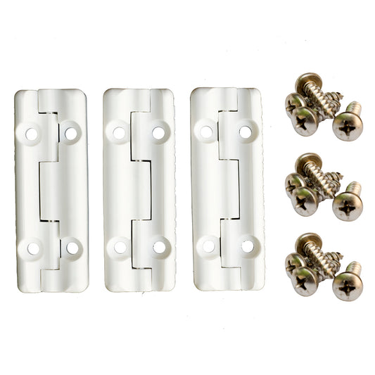 COOLER SHIELD REPLACEMENT HINGE FOR IGLOO COOLERS - 3 PACK