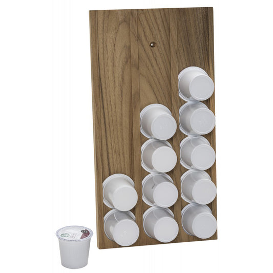 WHITECAP TEAK BREW CUP/K-CUP HOLDER