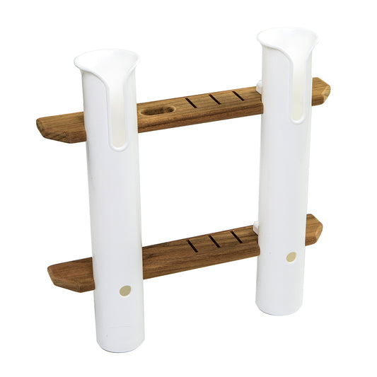 WHITECAP TEAK 2-ROD TOURNAMENT STORAGE RACK