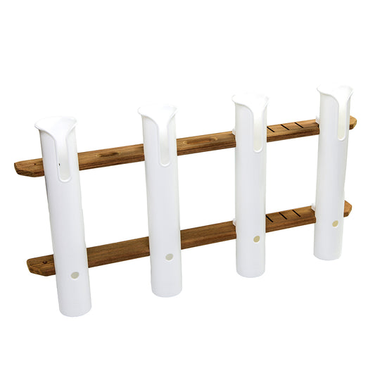 WHITECAP TEAK 4-ROD TOURNAMENT STORAGE PACK