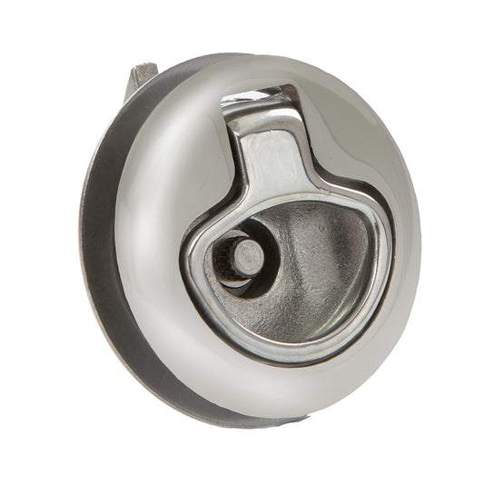 WHITECAP MINI SLAM LATCH STAINLESS STEEL LOCKING PULL RING