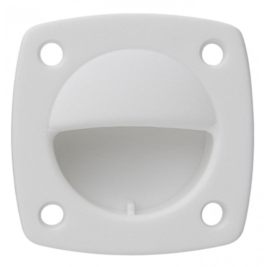 WHITECAP NYLON FLUSH PULL - SMALL - WHITE