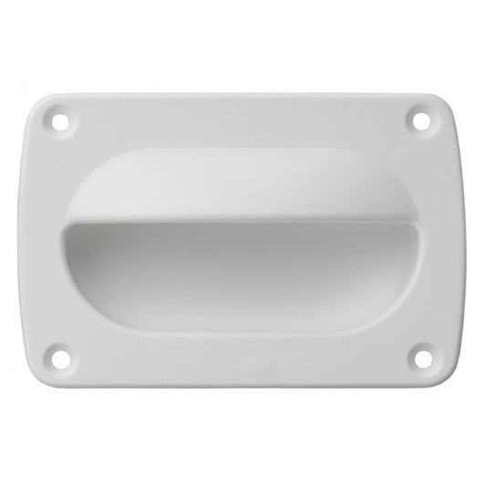 WHITECAP NYLON FLUSH PULL - LARGE - WHITE