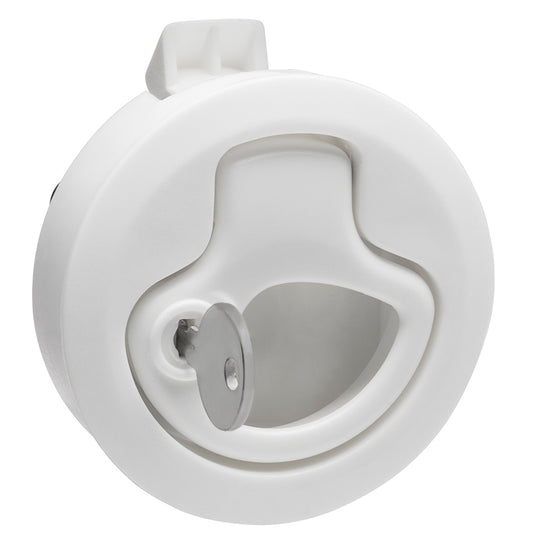 WHITECAP MINI RING PULL NYLON LOCKING WHITE
