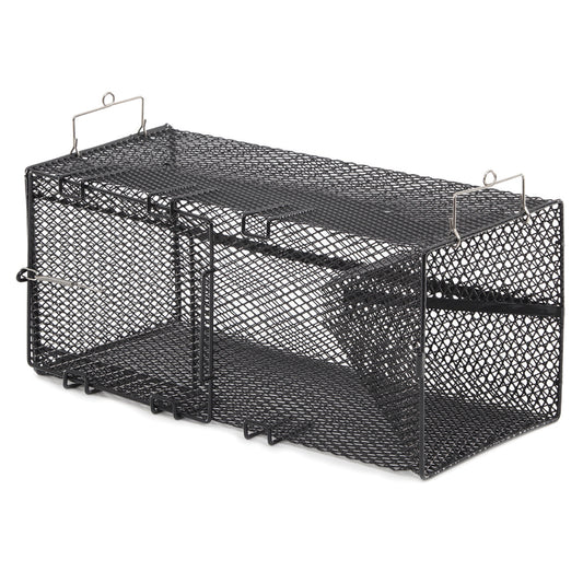 FRABILL BLACK PINFISH RECTANGULAR TRAP - 18" X 12" X 8"
