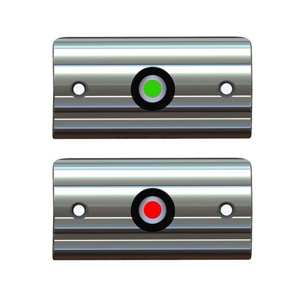 TACO RUB RAIL MOUNTED NAVIGATION LIGHTS F/BOATS UP TO 30&#39; - PORT &AMP; STARBOARD INCLUDED