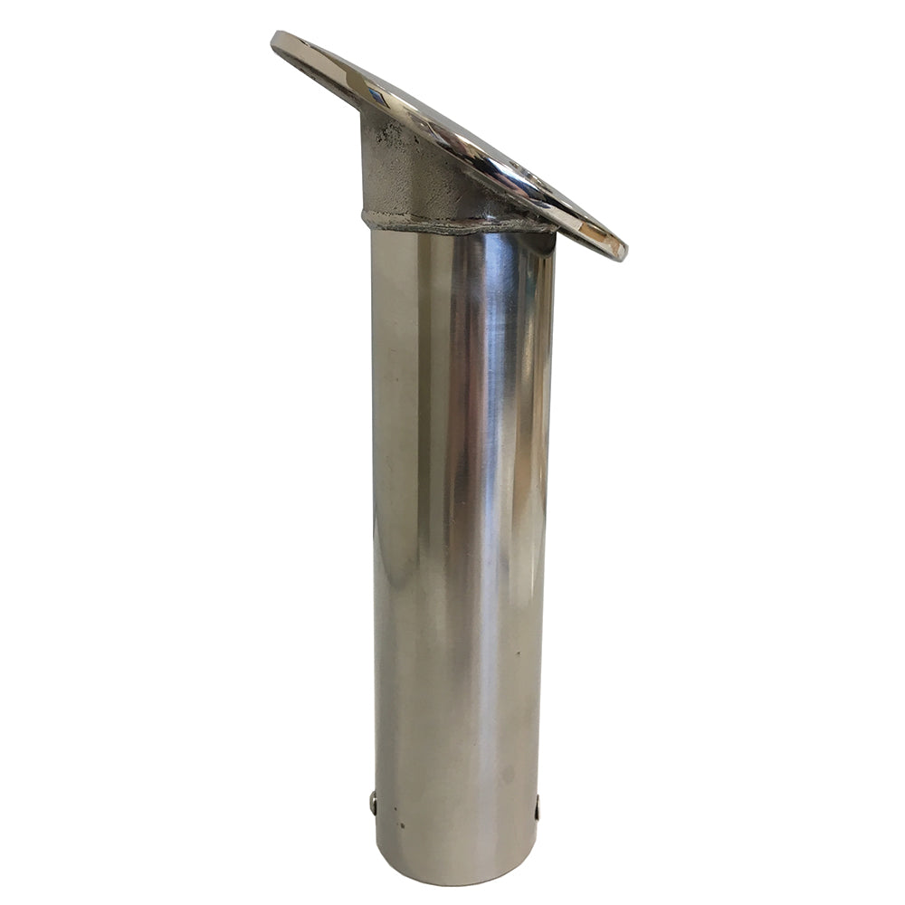 TIGRESS ECONOMY STAINLESS STEEL GUNNEL MOUNT ROD HOLDER- 30&DEG;