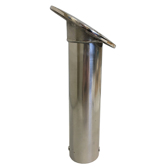 TIGRESS ECONOMY STAINLESS STEEL GUNNEL MOUNT ROD HOLDER- 30&DEG;
