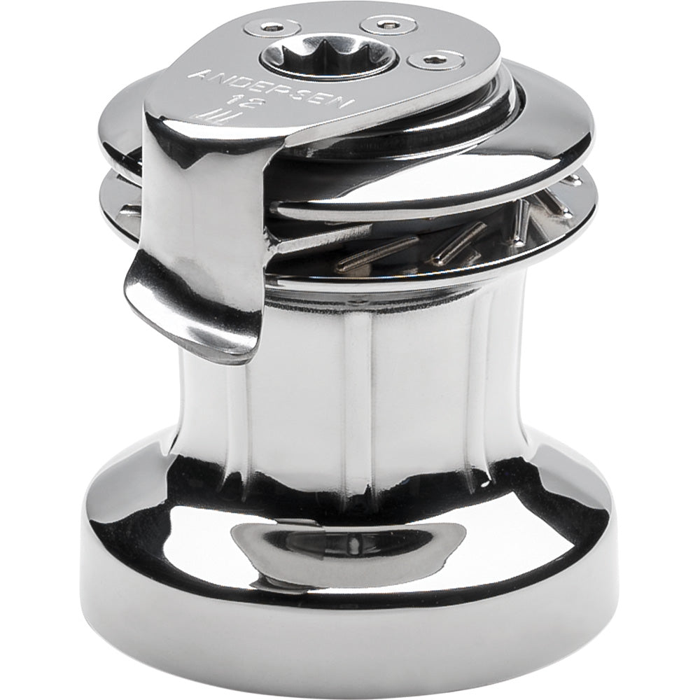 ANDERSEN 12 ST FS SELF-TAILING MANUAL SINGLE SPEED WINCH - FULL STAINLESS