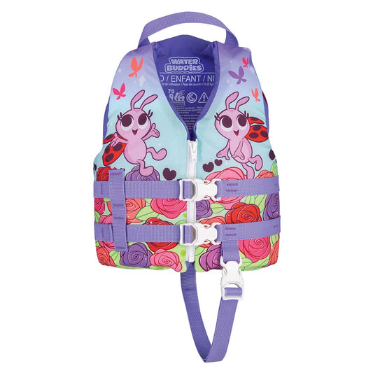 FULL THROTTLE WATER BUDDIES LIFE VEST - CHILD 30-50LBS - LADYBUG