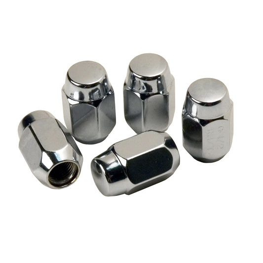 C.E. SMITH CHROME ACORN WHEEL NUTS - 1/2"-20