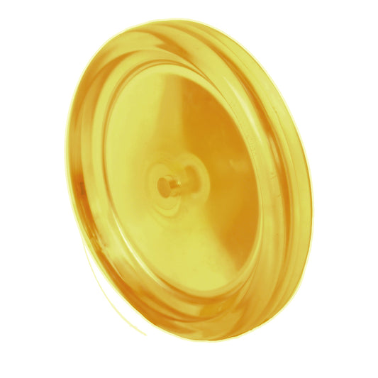 C.E. SMITH BOW ROLLER - YELLOW PVC - 8"