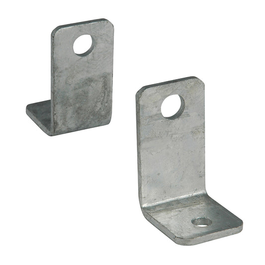 C.E. SMITH SIDE ANGLE "L" BRACKET - PAIR - GALVANIZED