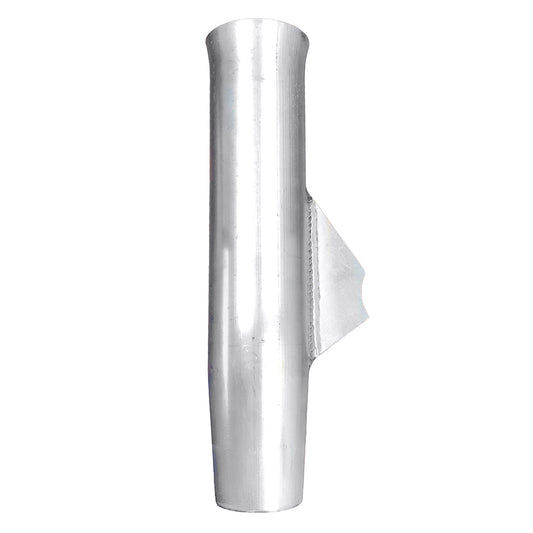 TIGRESS WELD ON ALUMINUM FLARED ROD HOLDER W/BLADE MILL FINISHED 10"