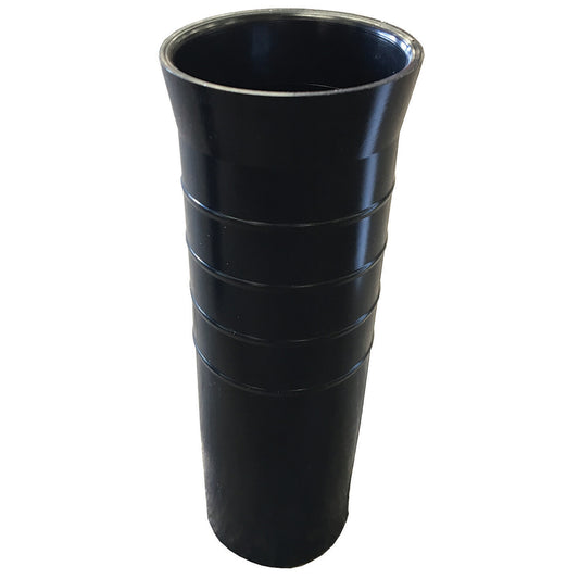 TIGRESS 8-1/2 FLARED VINYL REPLACEMENT INSERT LINER - BLACK