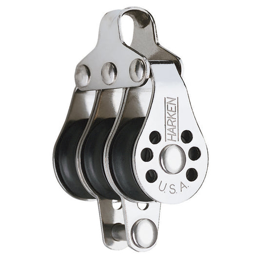 HARKEN 22MM TRIPLE MICRO BLOCK W/BECKET- FISHING