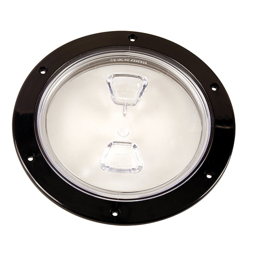 BECKSON 6" HIGH-TORQUE ACCESS PLATE - CLEAR