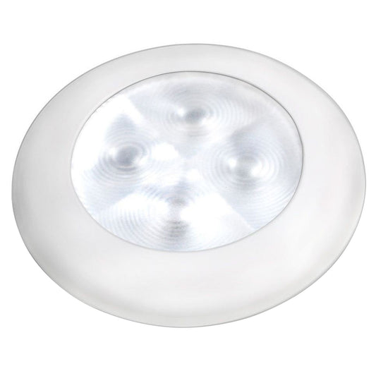 HELLA MARINE COURTESY LIGHT - WARM WHITE W/WHITE RIM