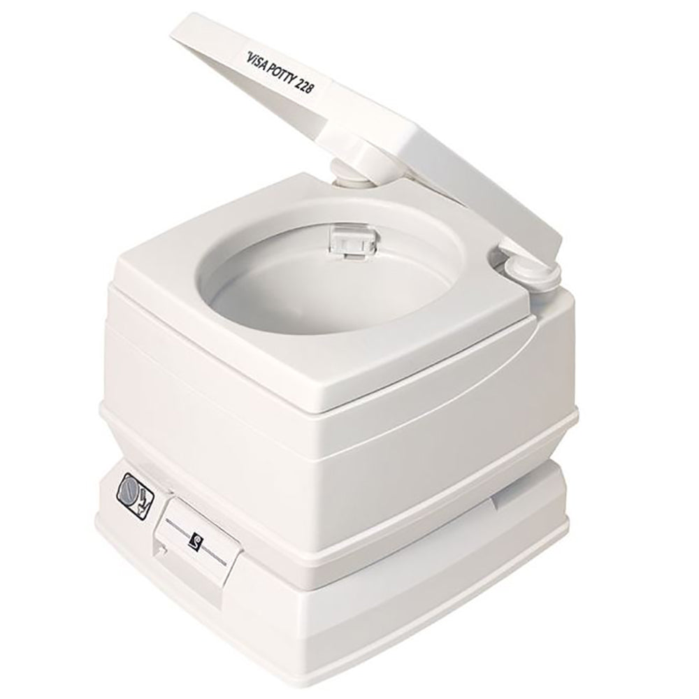 DOCK EDGE VISA POTTY PORTABLE TOILET - 8L