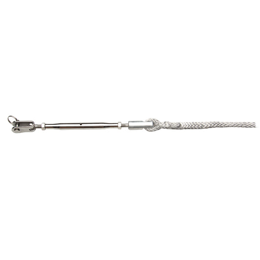 C. SHERMAN JOHNSON TUBULAR TURNBUCKLE W/SPLICE EYE