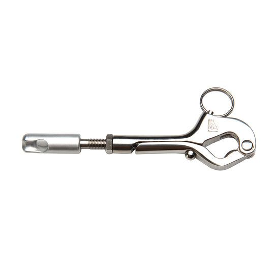 C. SHERMAN JOHNSON OVER CENTER GATE HOOK W/SPLICE EYE