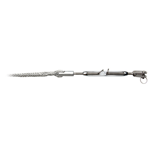 C. SHERMAN JOHNSON OPEN BODY TURNBUCKLE W/SPLICE EYE