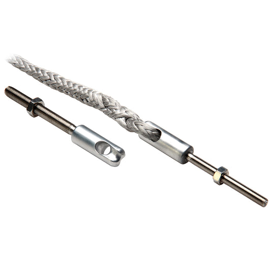 C. SHERMAN JOHNSON SPLICE EYE W/THREADED STUD: 1/4" -28 X 2-1/2" RH W/SPLICE EYE