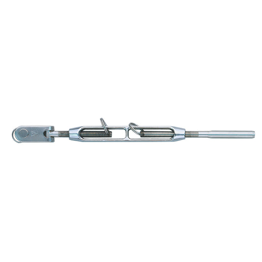 C. SHERMAN JOHNSON OPEN BODY JAW TO SWAGE TURNBUCKLE F/1/8" WIRE