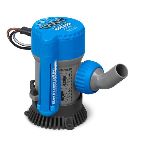TRAC OUTDOOR BILGE PUMP - 600 GPH - AUTOMATIC
