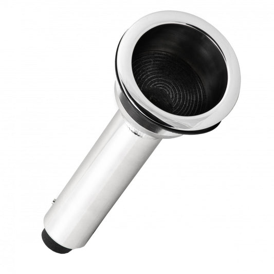 WHITECAP ROD/CUP HOLDER - 304 STAINLESS STEEL - 15&DEG;