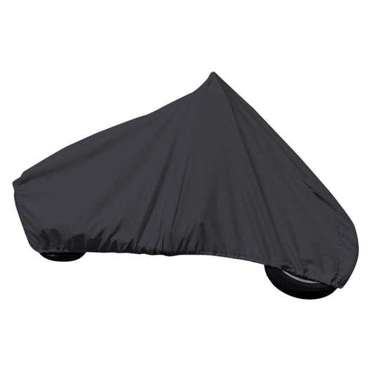 CARVER SUN-DURA MOTORCYCLE CRUISER W/NO/LOW WINDSHIELD COVER - BLACK