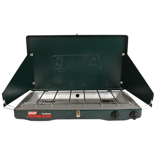 COLEMAN PERFECTFLOW&TRADE; 2-BURNER CLASSIC STOVE - PROPANE