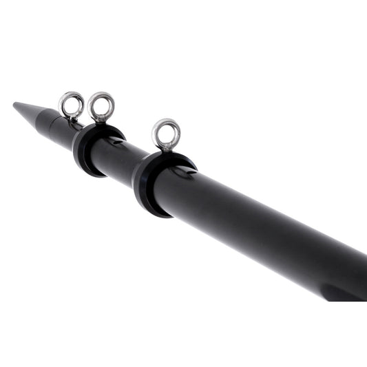 TIGRESS XD TELESCOPING ALUMINUM CENTER RIGGER POLE - 12&#39; - BLACK
