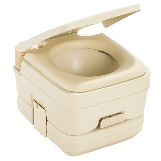 DOMETIC 962 PORTABLE TOILET - 2.5 GALLON - PARCHMENT