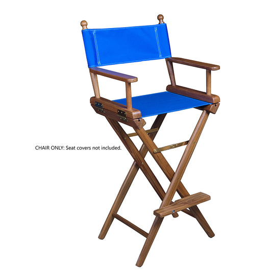 WHITECAP CAPTAIN&#39;S CHAIR W/O SEAT COVERS - TEAK