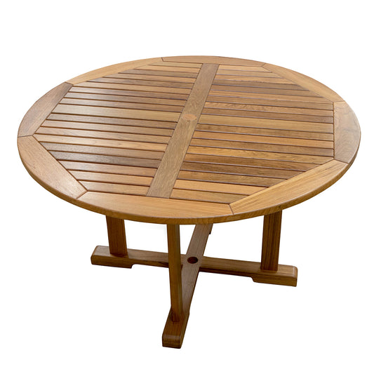 WHITECAP ROUND DINING TABLE - TEAK