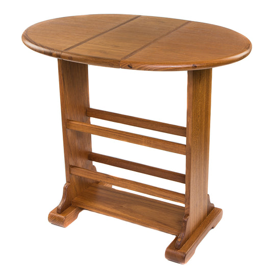 WHITECAP SMALL DROP LEAF TABLE - TEAK