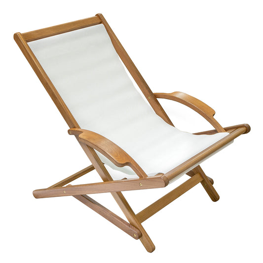 WHITECAP SUN CHAIR - TEAK