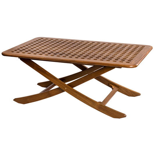 WHITECAP MENORA TABLE - TEAK
