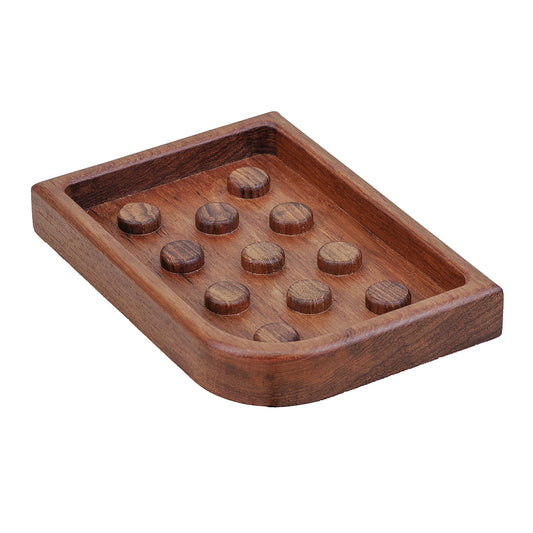 WHITECAP EKA COLLECTION SOAP DISH - TEAK